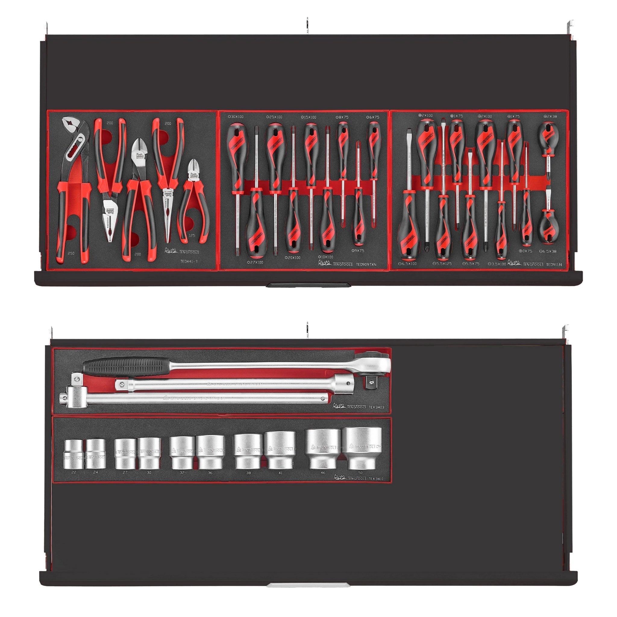 Teng Tools 447 Piece ’Limited Edition’ Black 37 Inch