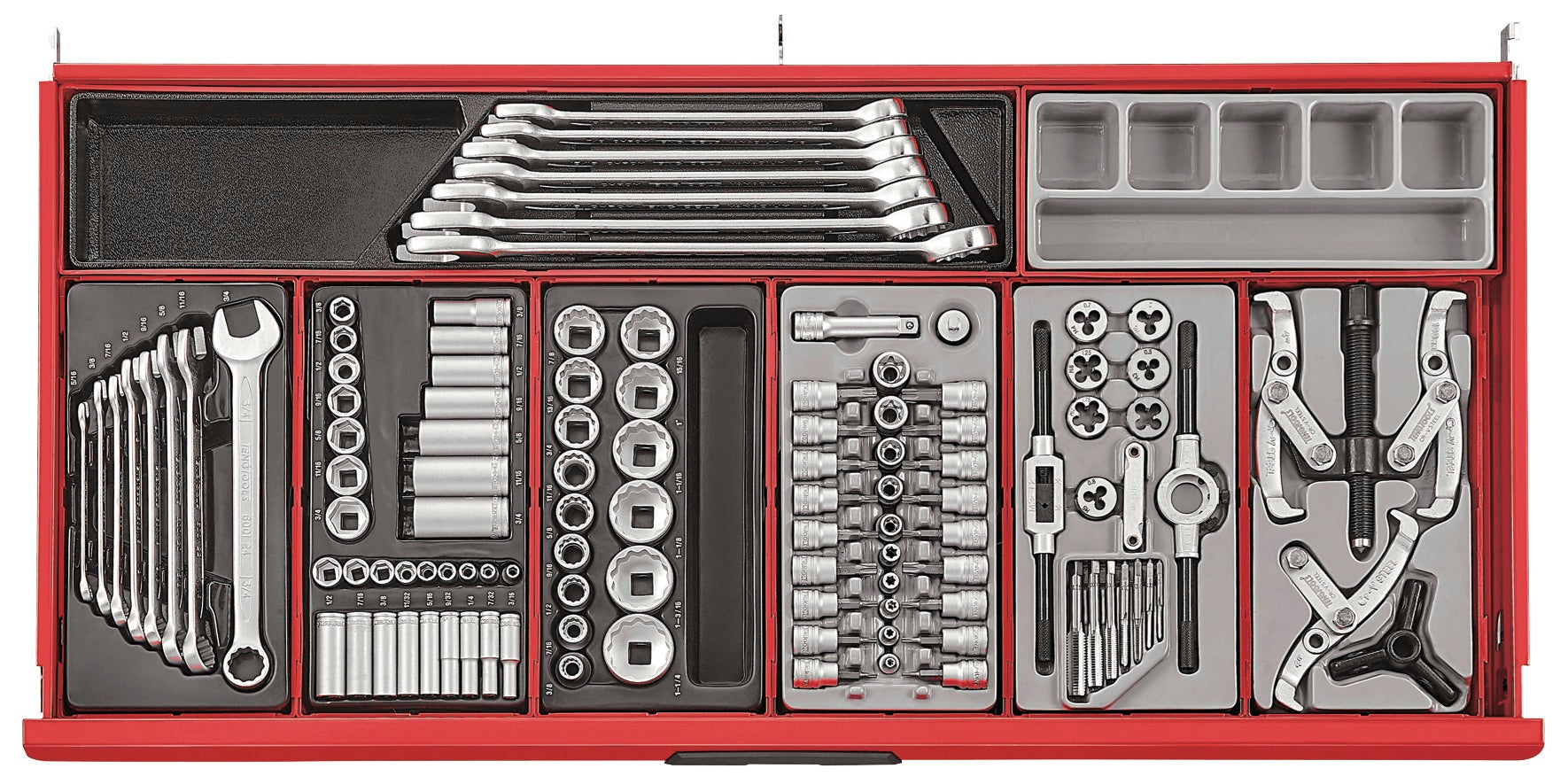 Teng Tools 622 Piece 37 Inch Wide Tool Kit - TCMM622 - Tool