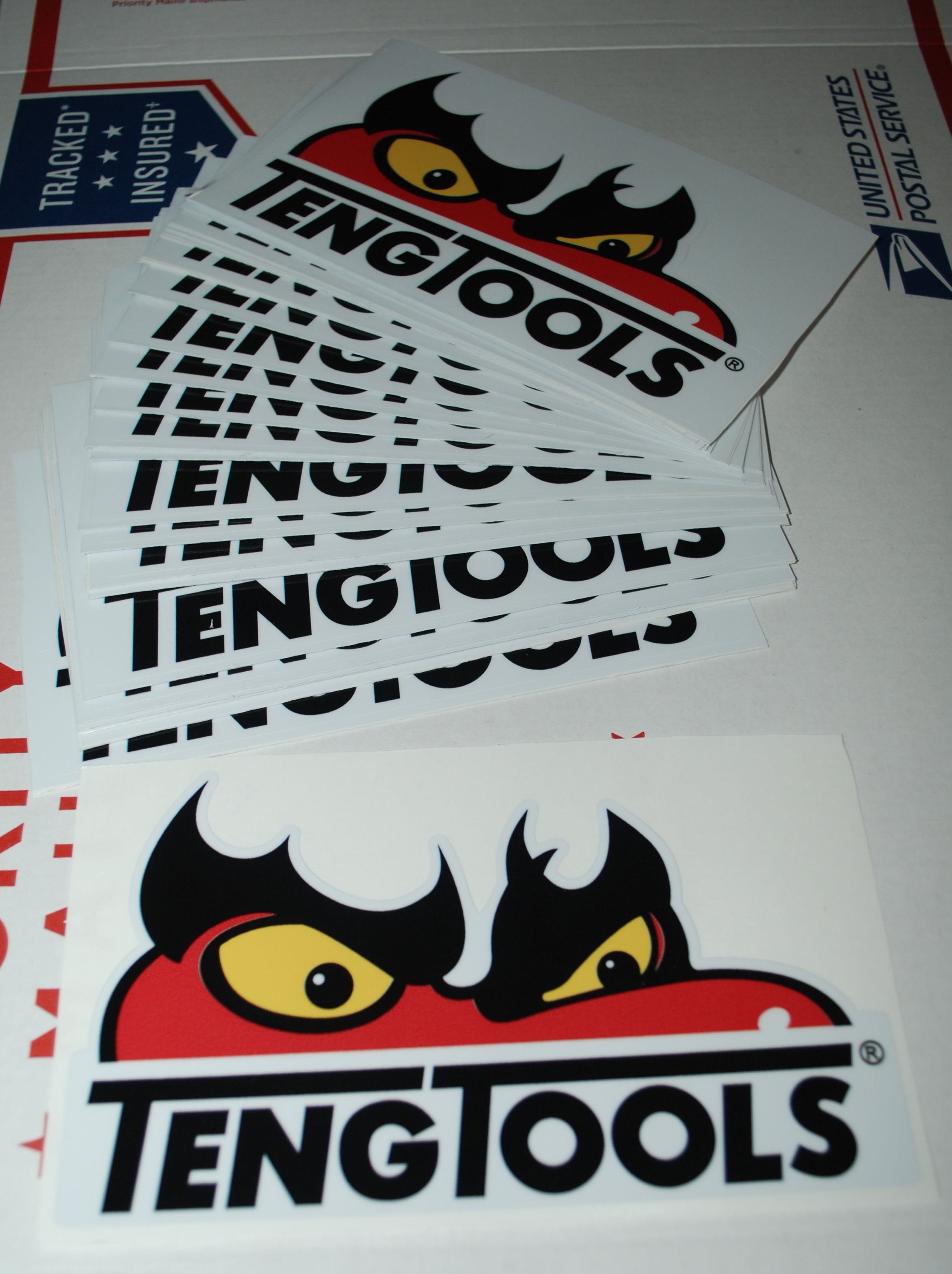 Teng Tools Decal , Sticker 8 Inches Wide - ST-R200