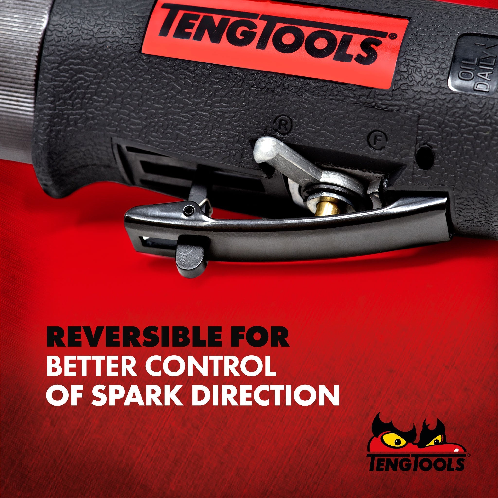 Teng Tools High Speed Reversible Ergonomic Pneumatic Air