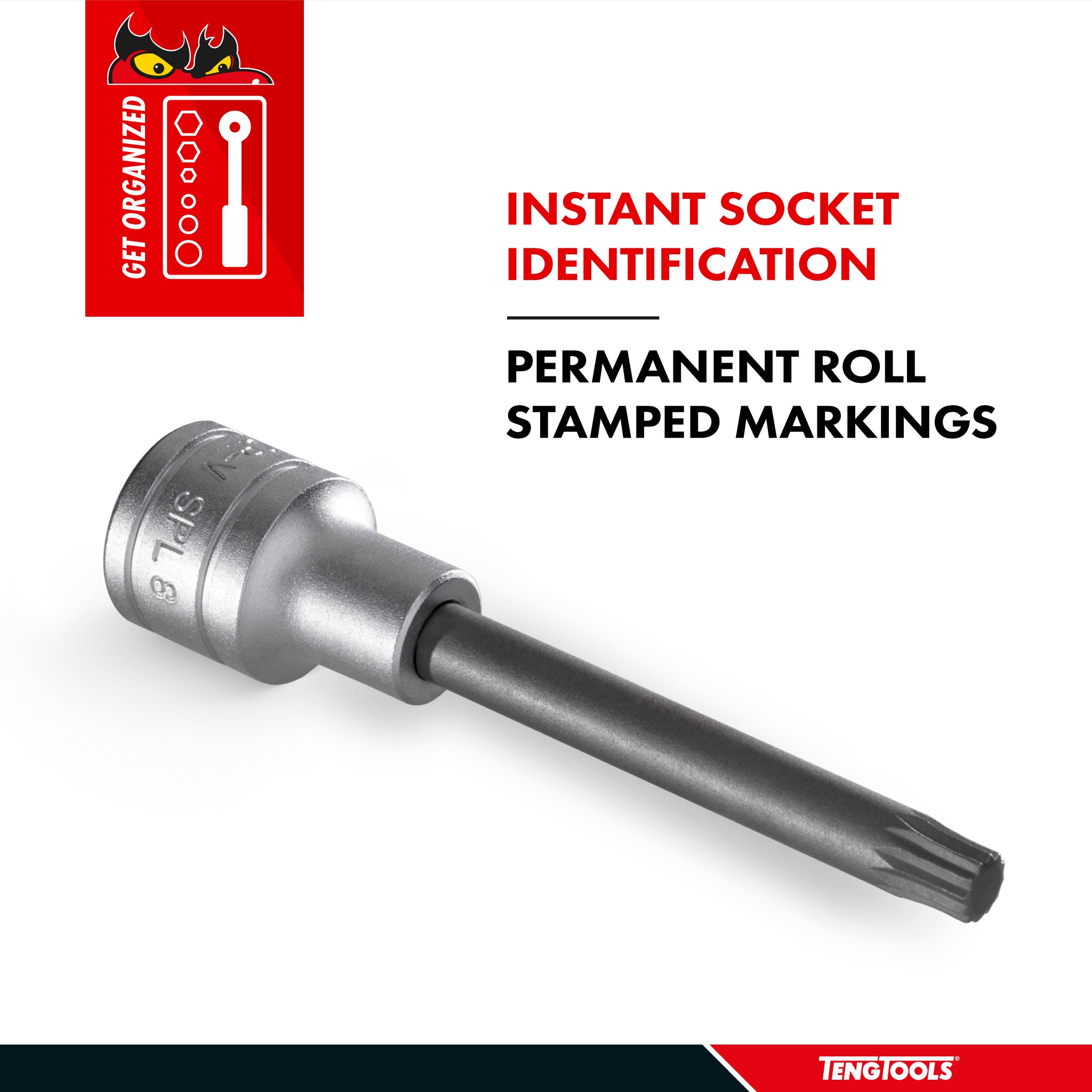 Teng Tools XZN Triple Square Spline 1/2 Inch Drive Chrome