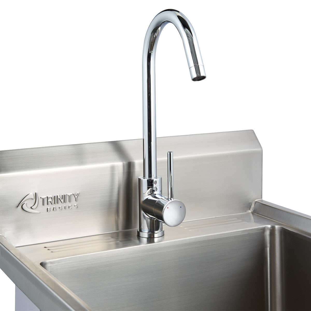 Trinity BASICS® Stainless Steel Utility Sink NSF w/ Faucet