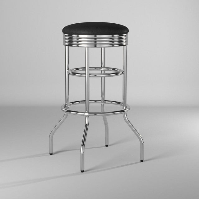 Trinity Chrome Swivel Barstool