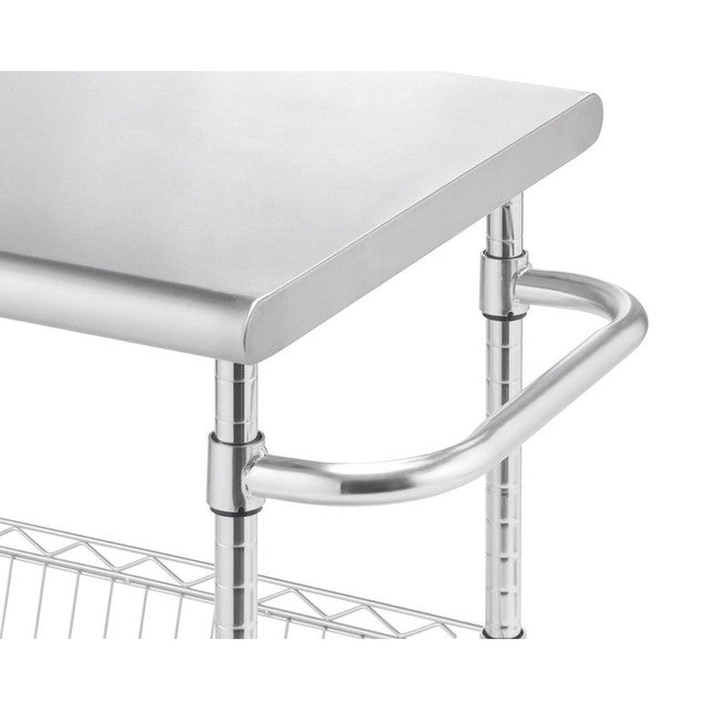 Trinity EcoStorage® 24 Stainless Steel Kitchen Cart NSF