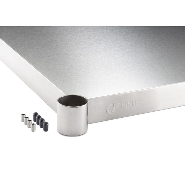 Trinity EcoStorage® 48x24x38.5 Stainless Steel Table NSF w/