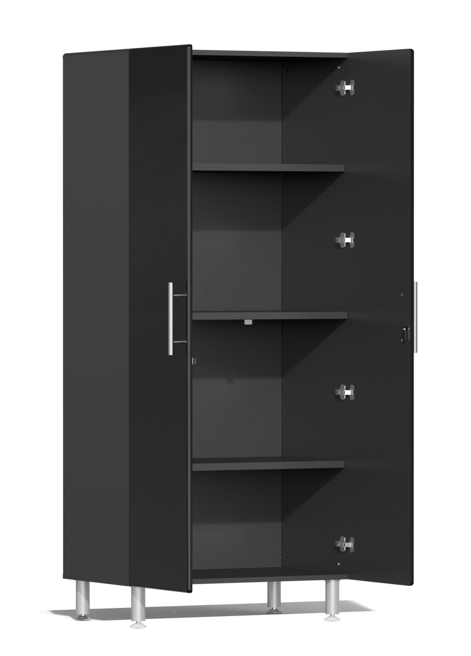Ulti-MATE Garage 2.0 Series Black 12-Piece Tall Cabinet Set - UG26120B