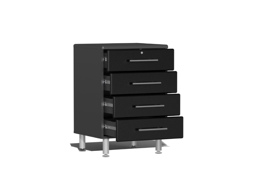 Ulti-MATE Garage 2.0 Series Black 4-Piece Set - UG25041B