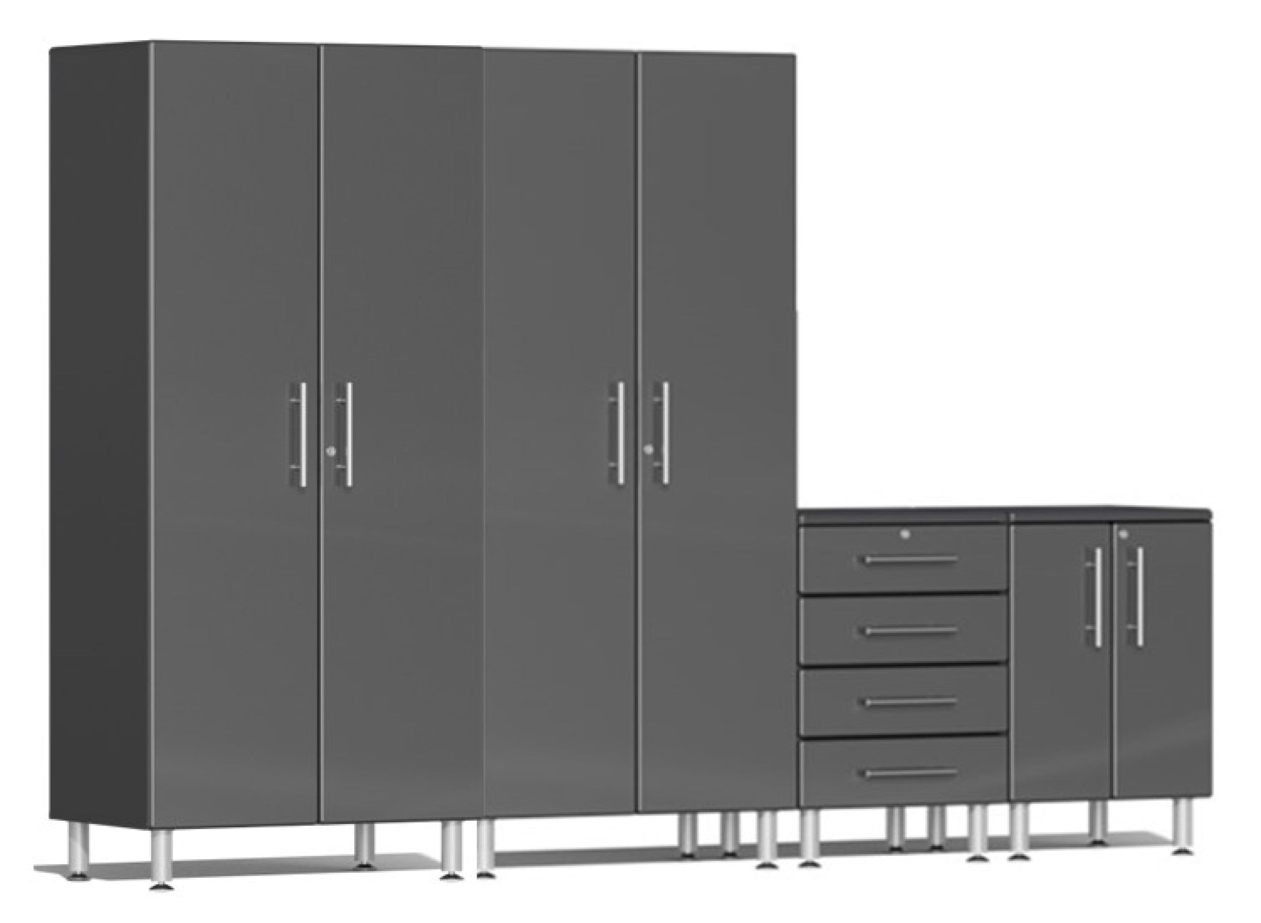 Ulti-MATE Garage 2.0 Series Gray 4-Piece Set - UG26040G UG26040G ...