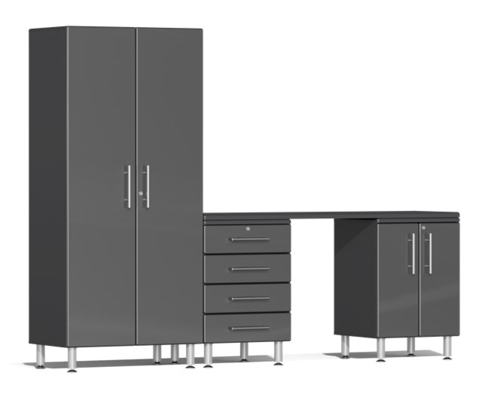 Ulti-MATE Garage 2.0 Series Grey 4-Piece Set - UG25041G UG25041G ...