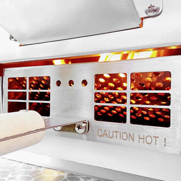 WPPO WKE-01-RED Le Peppe Red Portable Wood Fire Outdoor