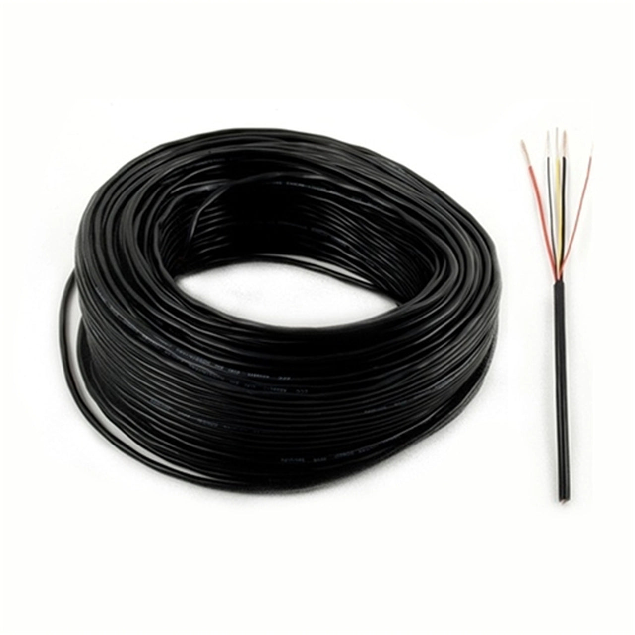 Aleko Black Stranded Wire - LM150 - 5-Core - 20 Feet