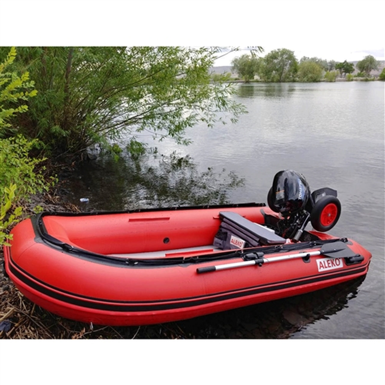 Aleko Boats Inflatable Boat with Air Deck Floor - 10.5 Ft -