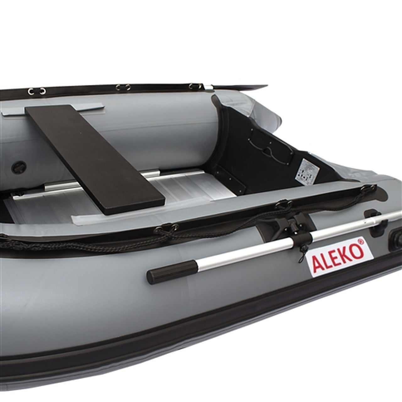 Aleko Boats Inflatable Boat with Aluminum Floor - 8.4 ft -