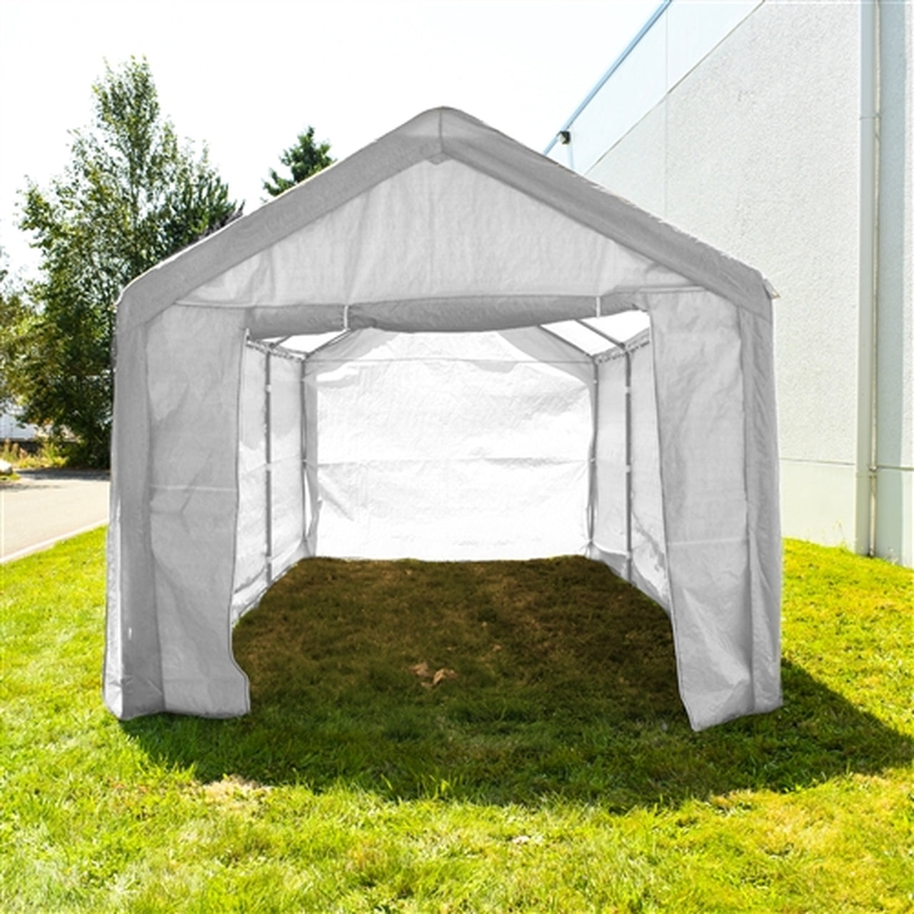 Aleko Carports Heavy Duty Outdoor Canopy Carport Tent - 10 X