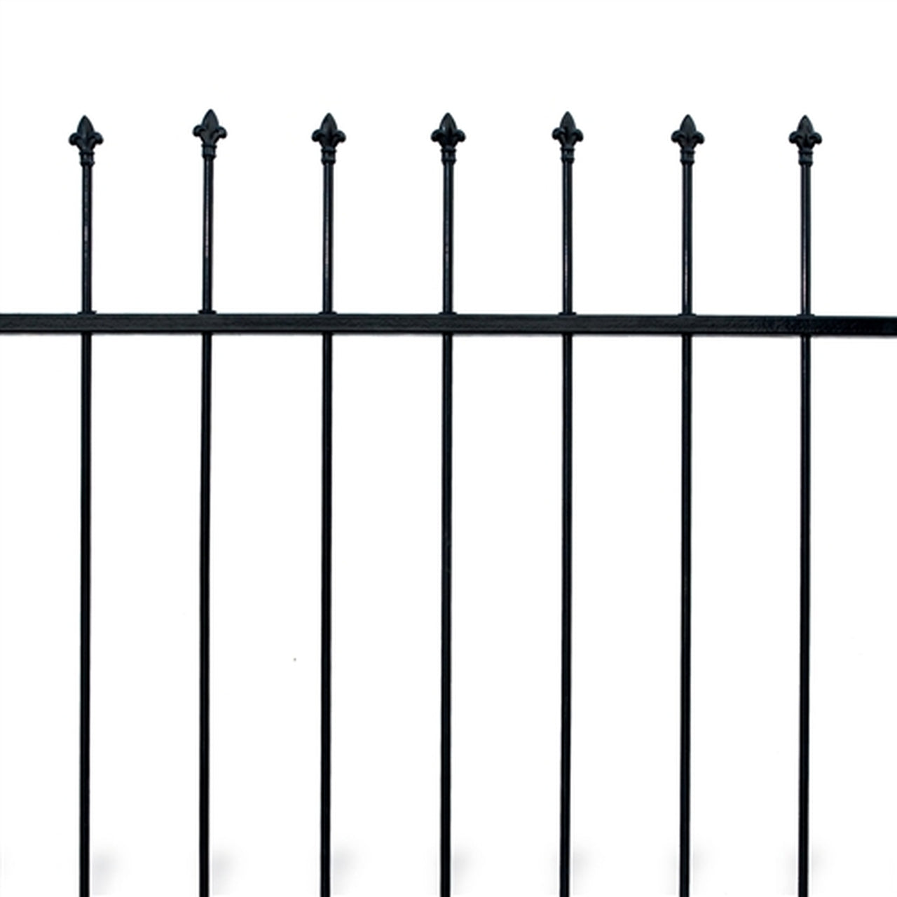 Aleko DIY Steel Fence Panel Kit - ATHENS Style - 5 x 5 Feet