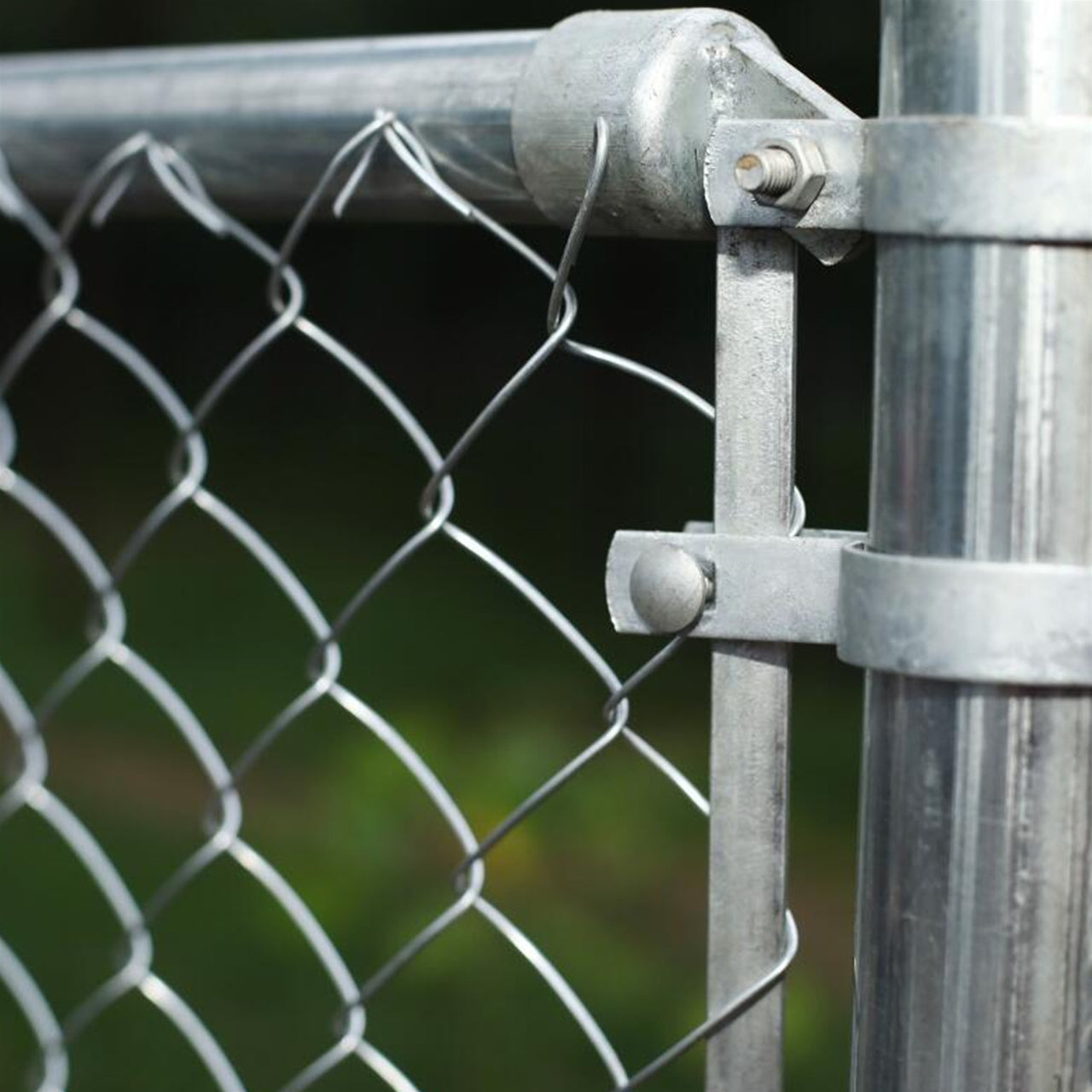 Aleko KITCLF5X50 Galvanized Steel Chain Link Fence 5X50 Feet