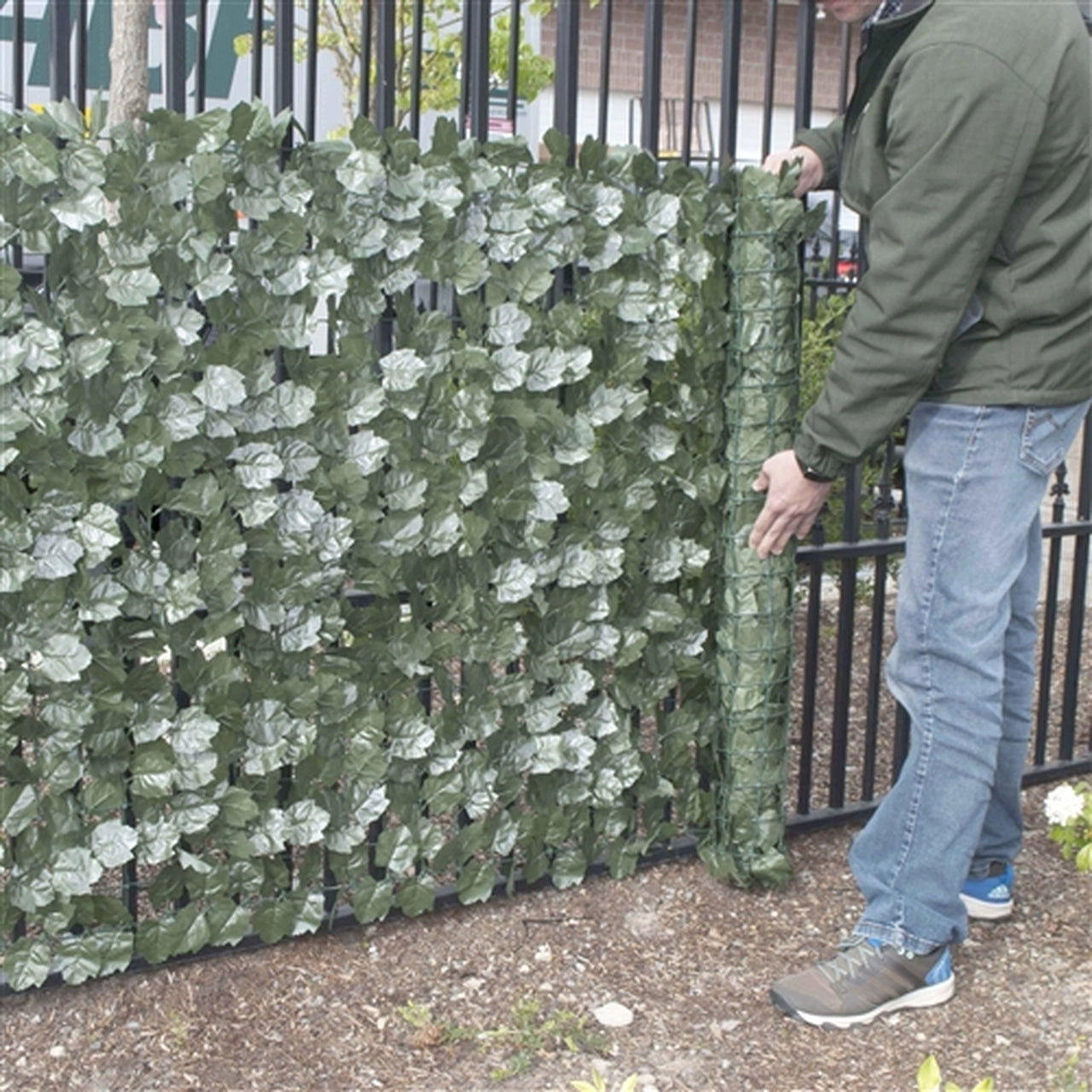 Aleko Privacy Fence Screens Artificial Ivy Leaf Privacy