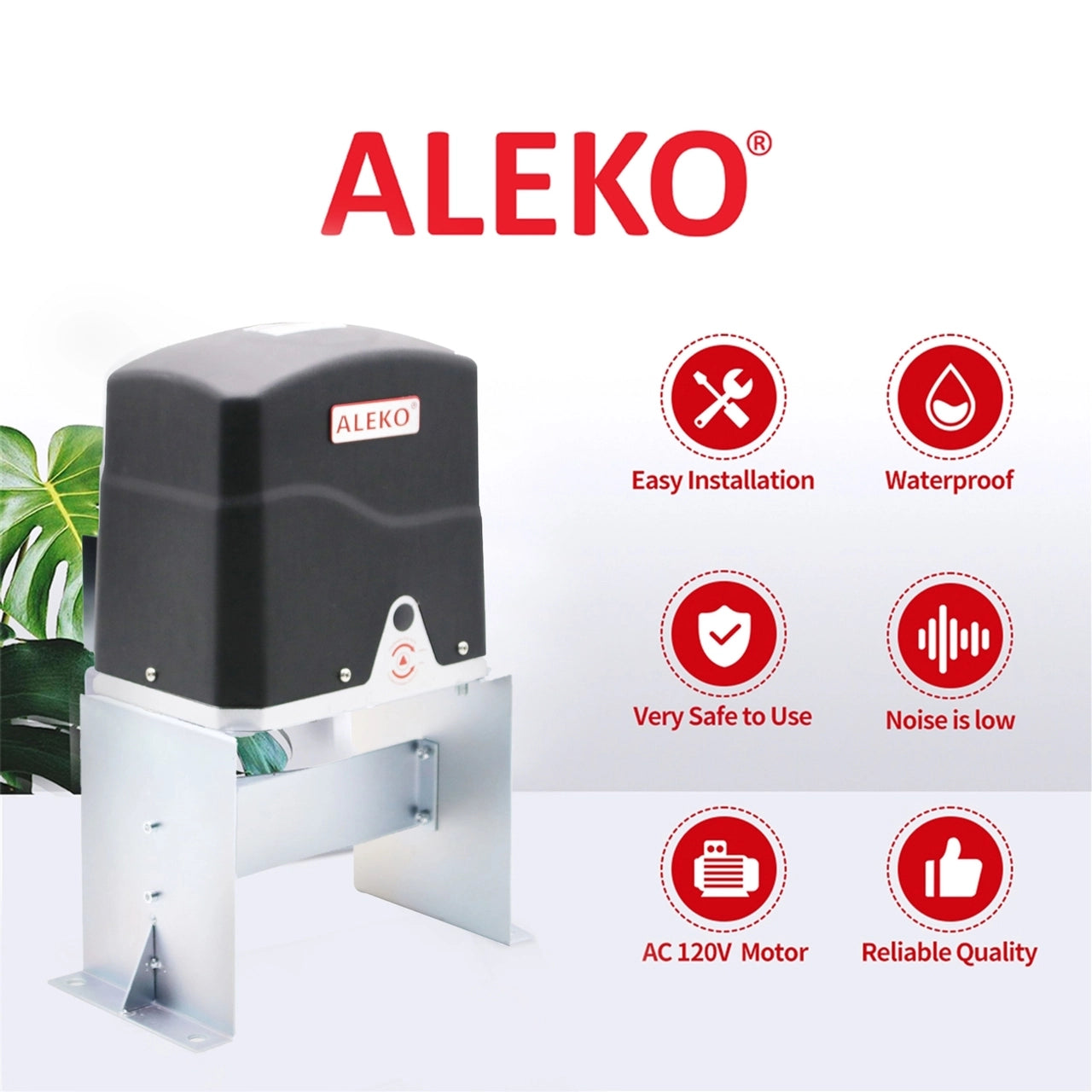 Aleko Sliding Gate Opener - AC1500 - Accessory Kit ACC4