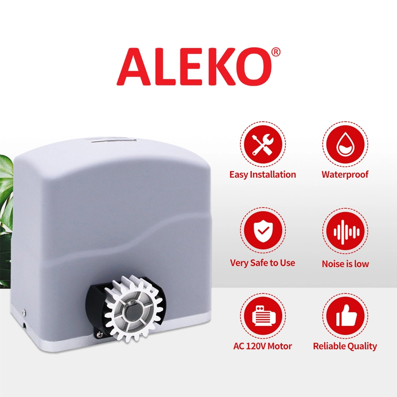 Aleko Sliding Gate Opener - AR1550 - Accessory Kit ACC4
