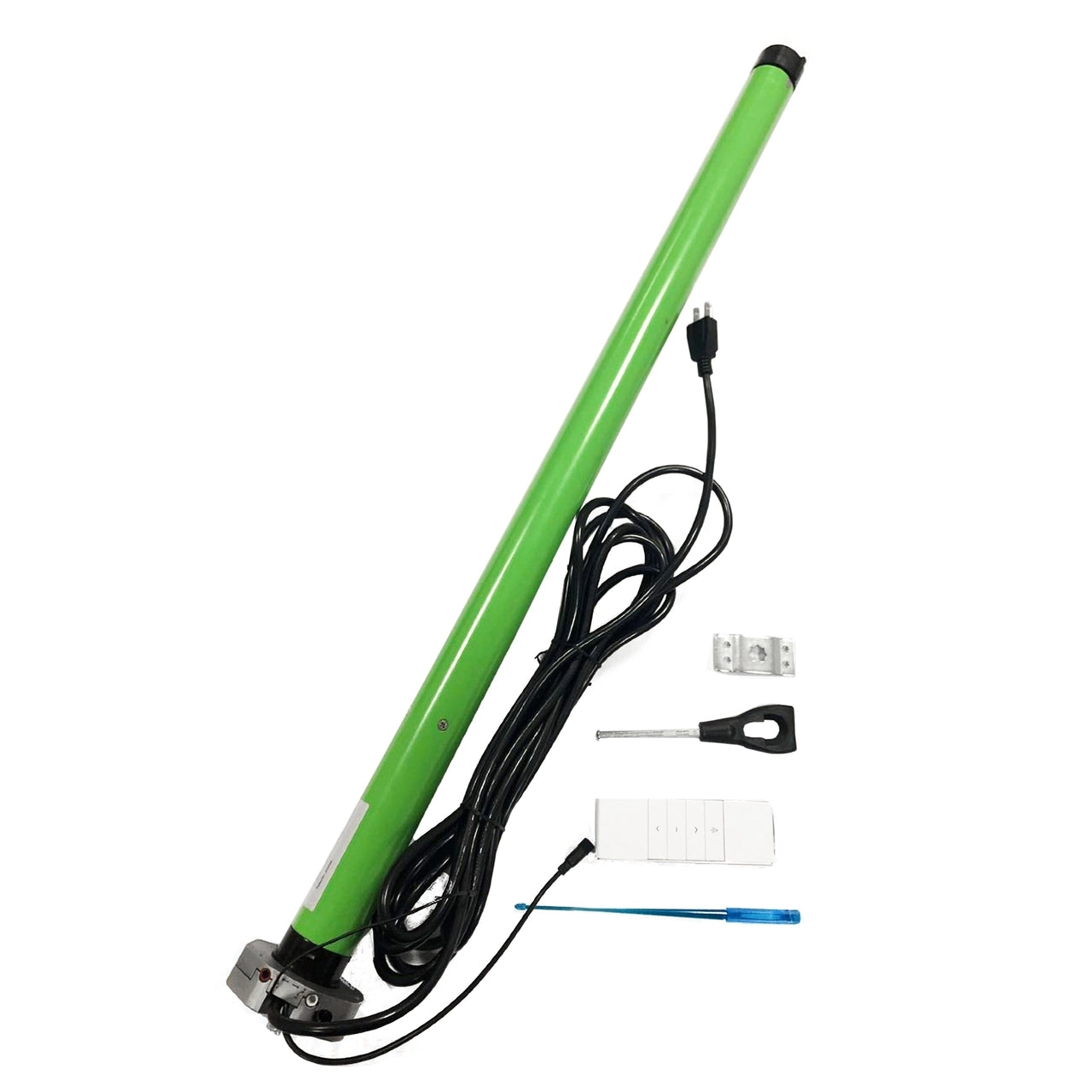 Aleko Tubular LED Motor with Built-In Receiver for Half Cassette ...