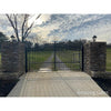 Amazing Gates - Concord - (10') Gap Width x (6'6") High Driveway Bi-Parting Swing Gate