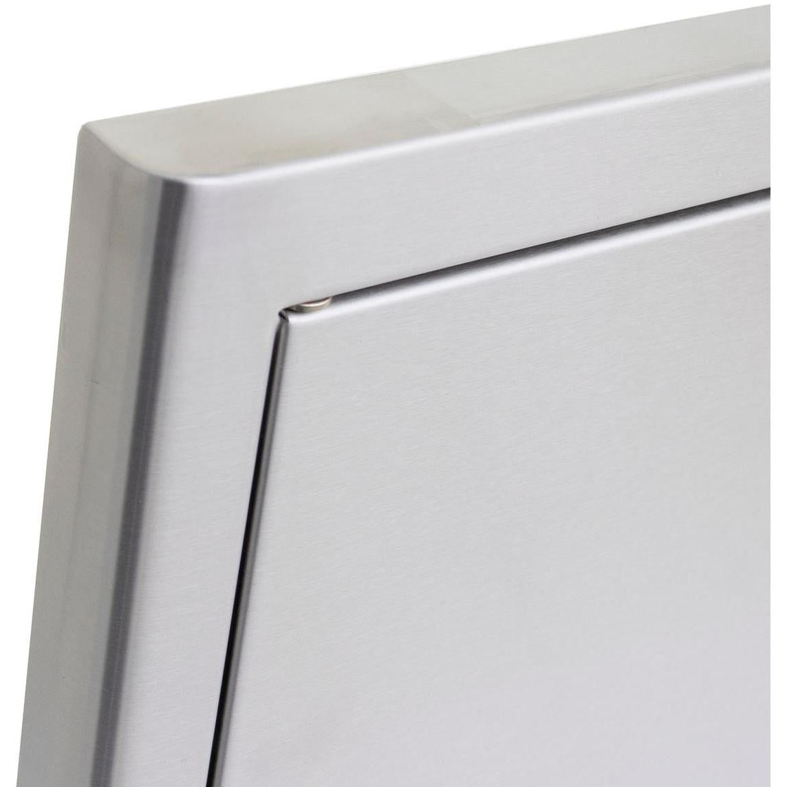 Blaze 18-Inch Right Hinged Stainless Steel Single Access Door - Vertical - BLZ-SV-1420-R