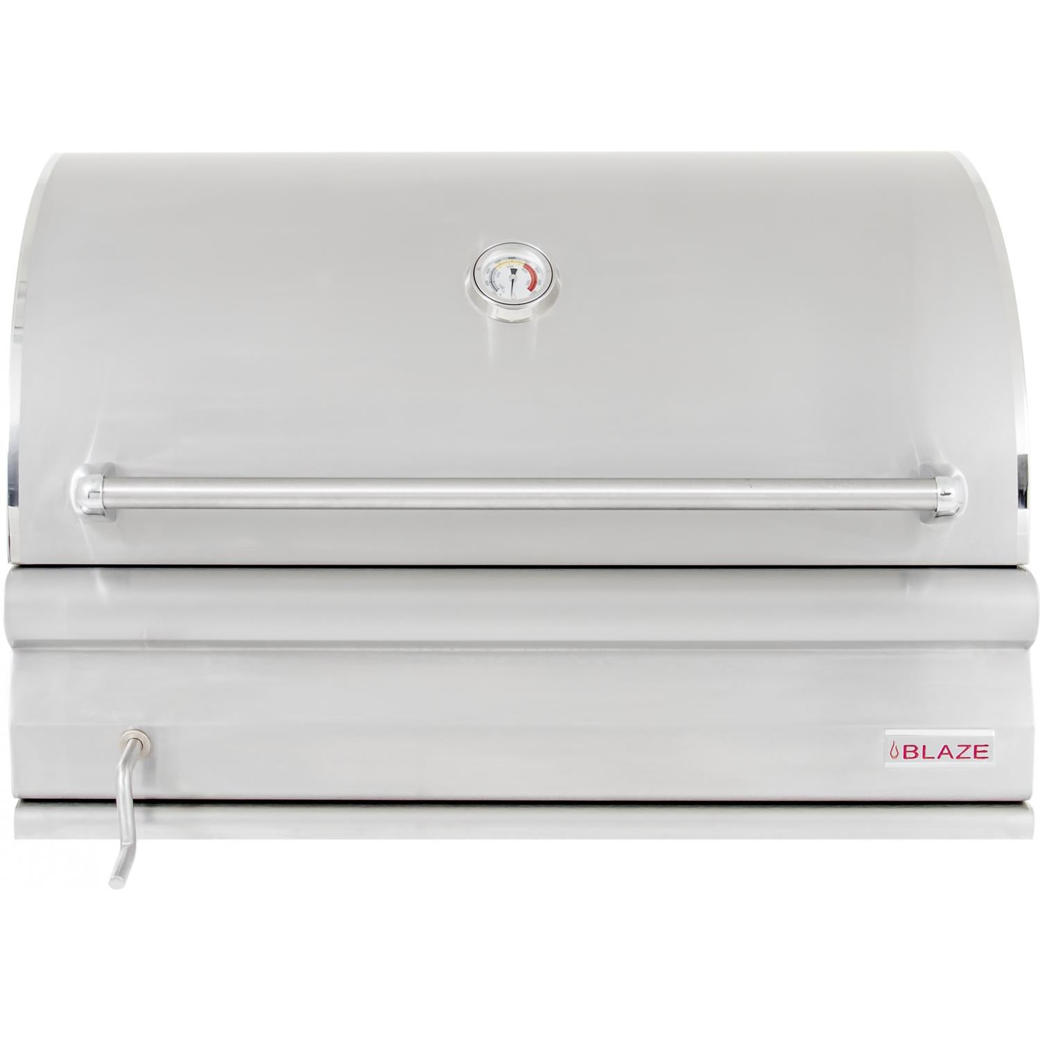 Blaze 32-Inch Built-In Stainless Steel Charcoal Grill With 
