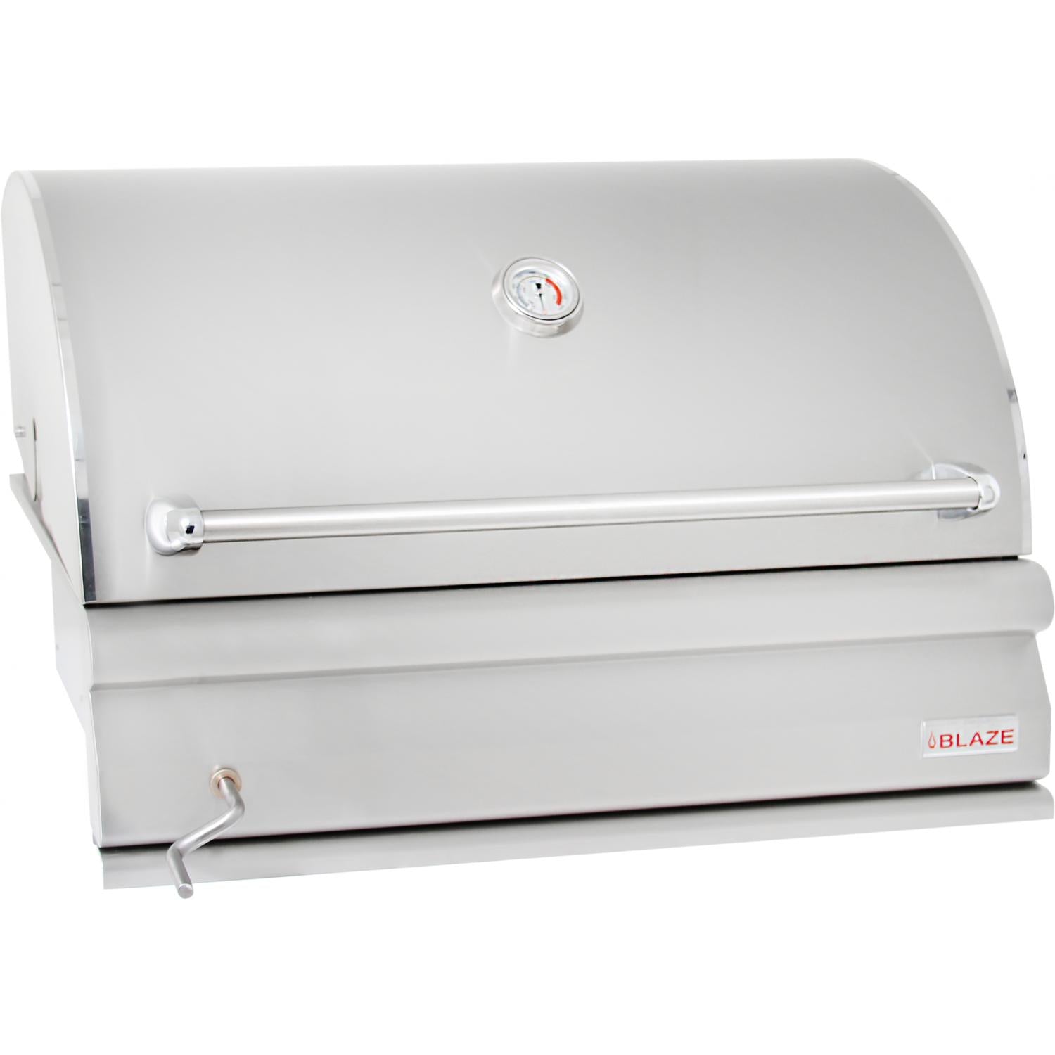 Blaze 32-Inch Built-In Stainless Steel Charcoal Grill With 