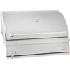 Blaze 32-Inch Built-In Stainless Steel Charcoal Grill With Adjustable Charcoal Tray - BLZ-4-CHAR
