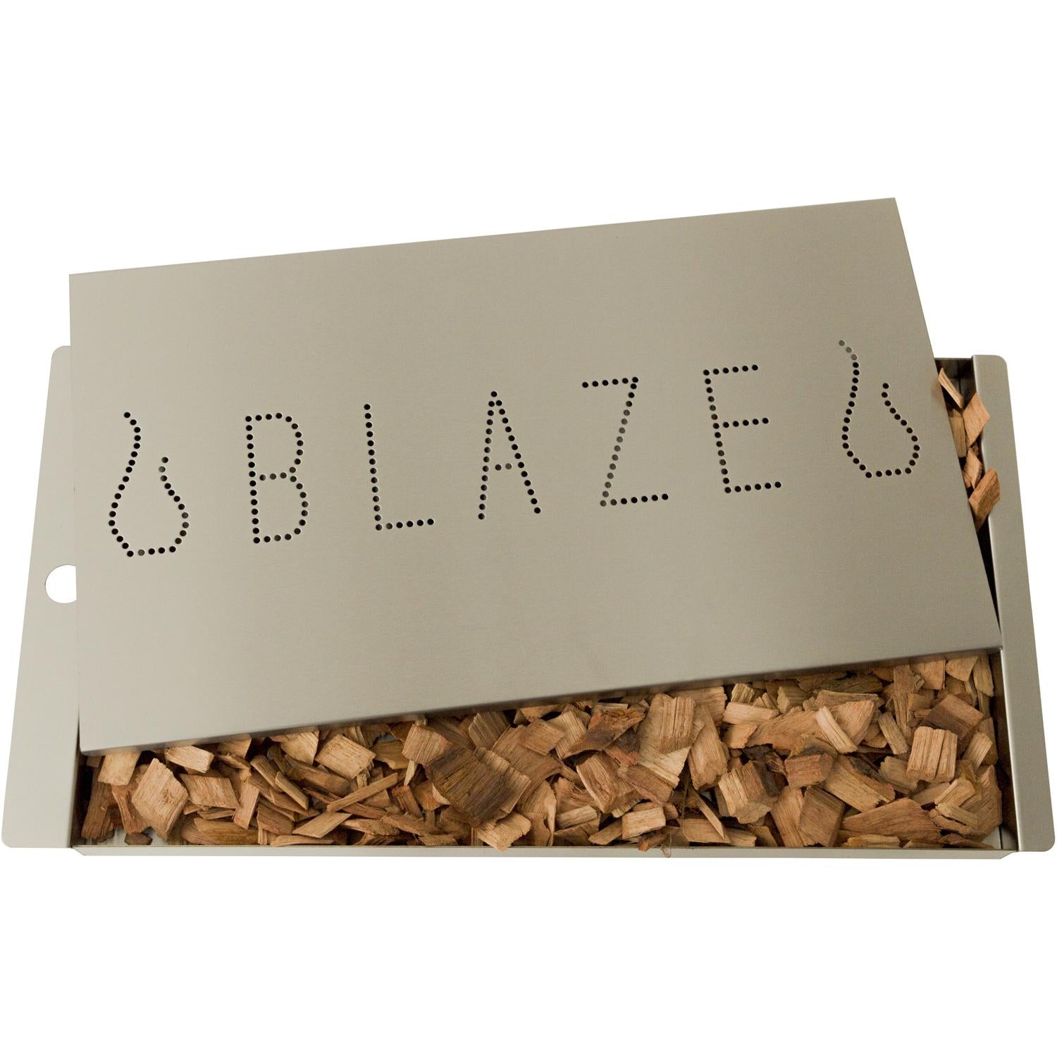 Blaze Professional Extra Large Stainless Steel Smoker Box - BLZ-XL-PROSMBX