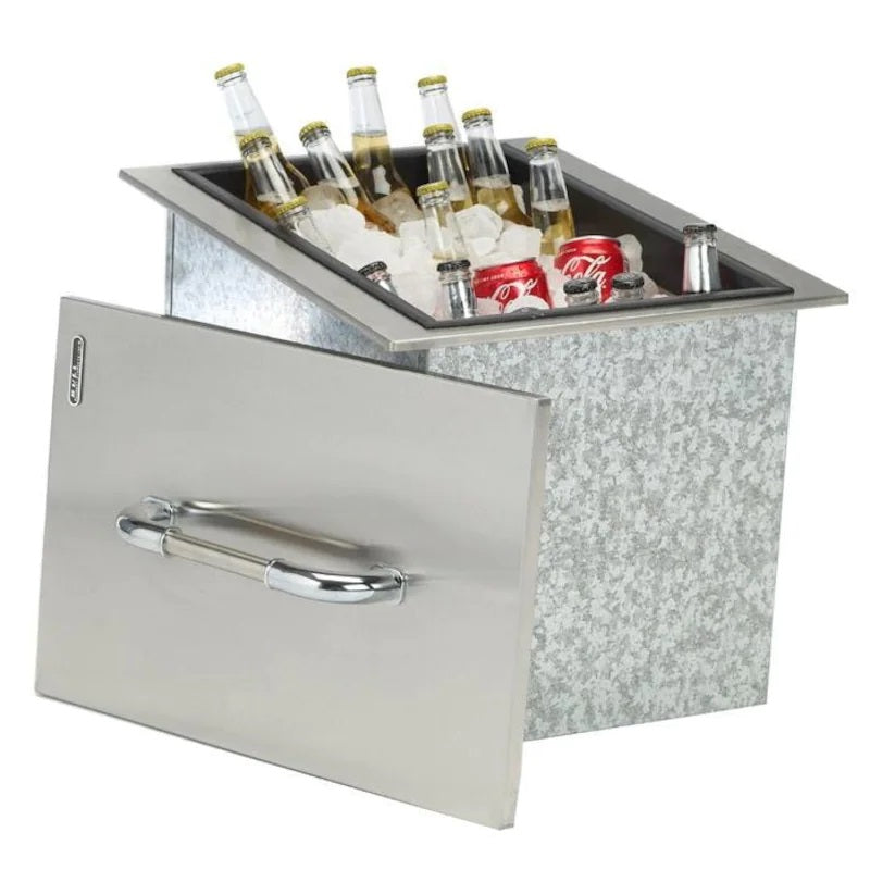 Bull 16-Inch Stainless Steel Built-In Outdoor Ice Chest