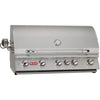 Bull Brahma 38-Inch 5-Burner Built-In Propane Gas Grill With Rotisserie