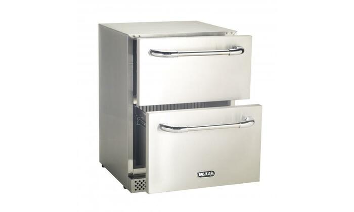 Bull Premium Double Drawer Outdoor Rated Refrigerator