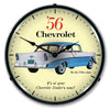 Collectable Sign and Clock - 1956 Chevrolet  Two Ten Clock