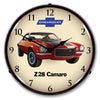 Collectable Sign and Clock - 1972 Z28 Camaro Clock