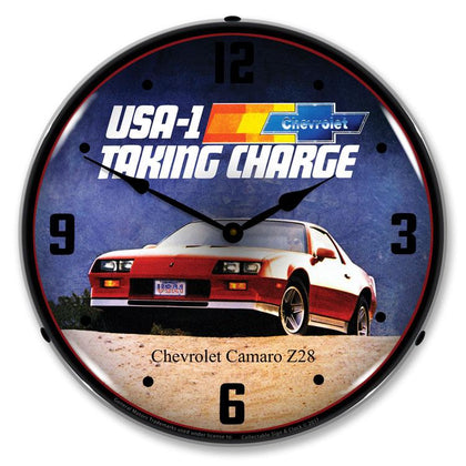 Collectable Sign and Clock - 1983 Camaro Z28 Clock