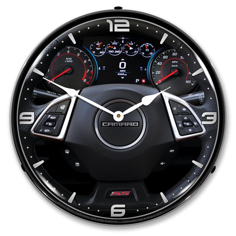 Collectable Sign and Clock - 2017 Camaro Dash Clock