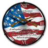 Collectable Sign and Clock - 2nd Amendment Clock