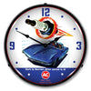 Collectable Sign and Clock - AC Spark Plug Shark Clock