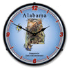 Collectable Sign and Clock - Alabama Supports the 2nd Amendment Clock