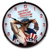 Collectable Sign and Clock - American Freedom Clock