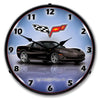 Collectable Sign and Clock - C6 Corvette Black Clock
