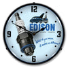Collectable Sign and Clock - Edison Spark Plugs Clock