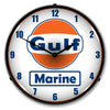 Collectable Sign and Clock - Gulf Marine Clock