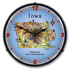 Collectable Sign and Clock -  Iowa Supports the 2nd Amendment Clock
