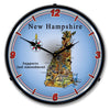 Collectable Sign and Clock - New Hampshire Supports the 2nd Amendment Clock