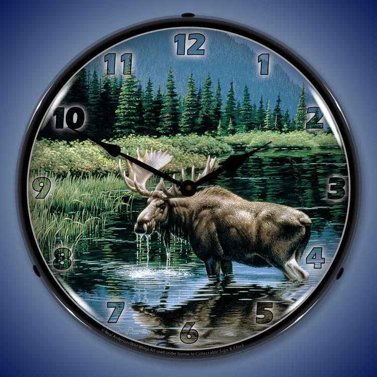 Collectable Sign and Clock - Northern Solitude Clock - Wall 