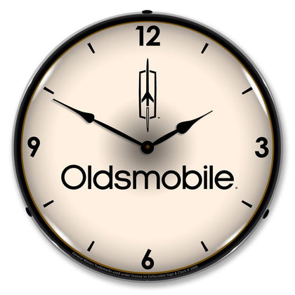 Collectable Sign and Clock - Oldsmobile Clock