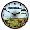 Collectable Sign and Clock - Shooting Clays Clock