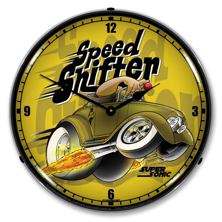 Collectable Sign and Clock - Speed Shifter Clock SF21011188 – Garage ...